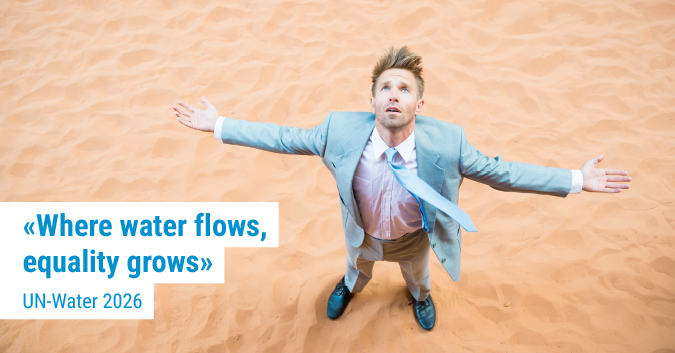 Motto UN-Water 2026: Where water flows, equality grows